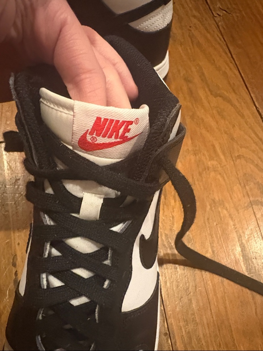 Nike Pandas High Top Sneakers - Picture 2 of 7
